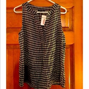 Black & grey patterned tunic